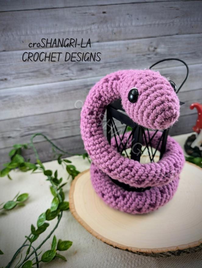 36 Snake Crochet Patterns to Stitch: Amigurumi, Plush, No-Sew, and Giftable Designs 35 Crochet Snake Amigurumi Pattern: Easy Plush Toy
