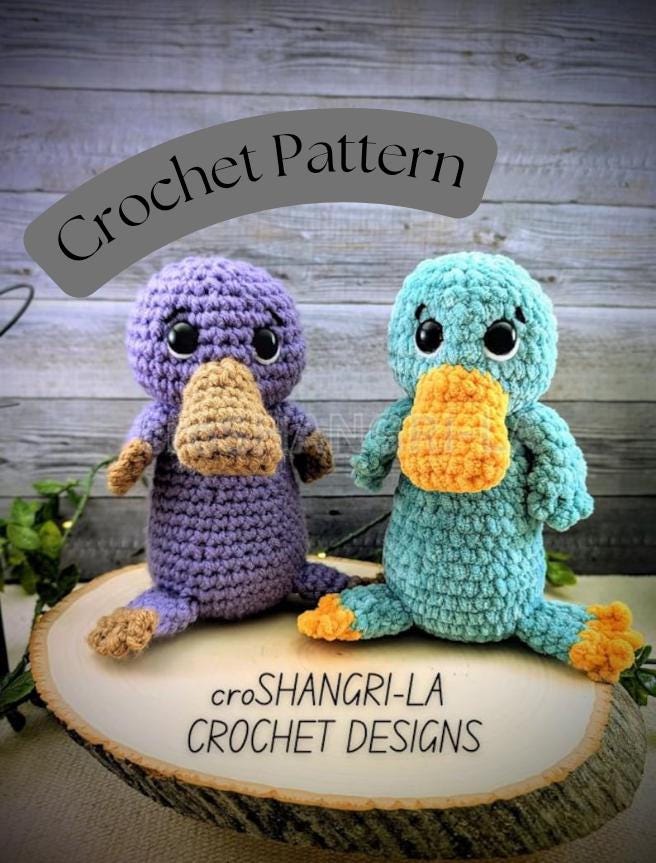 Easy Platypus Plush Crochet Pattern