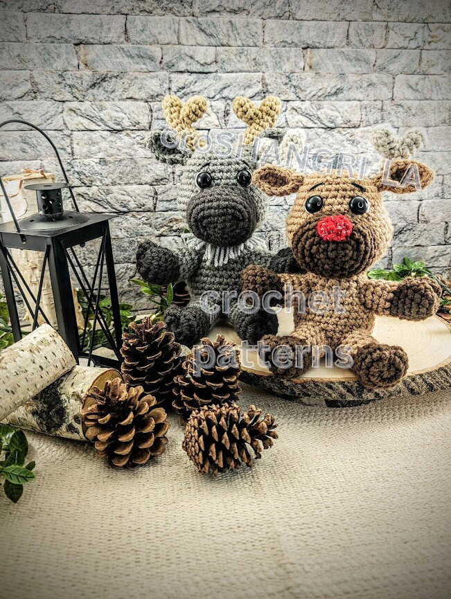 40 Reindeer Crochet Patterns: Add Homemade Warmth to Your Holiday Decor 39 Reindeer Amigurumi Crochet Pattern: DIY Plush Toy