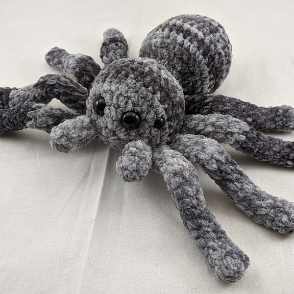 Spencer the Spider crochet pattern, crochet spider pattern, halloween crochet pattern, halloween spider crochet pattern,