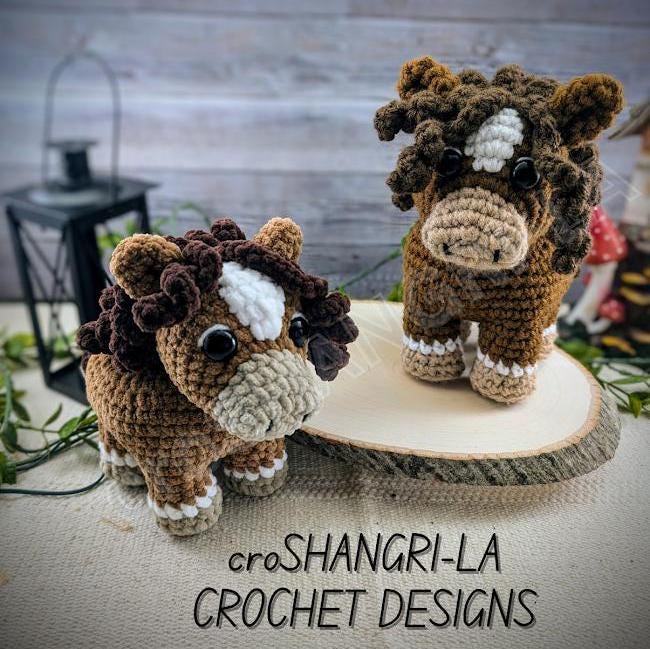 編みぐるみ馬の編み図：ぬいぐるみ（デジタルダウンロード） - Etsy 日本