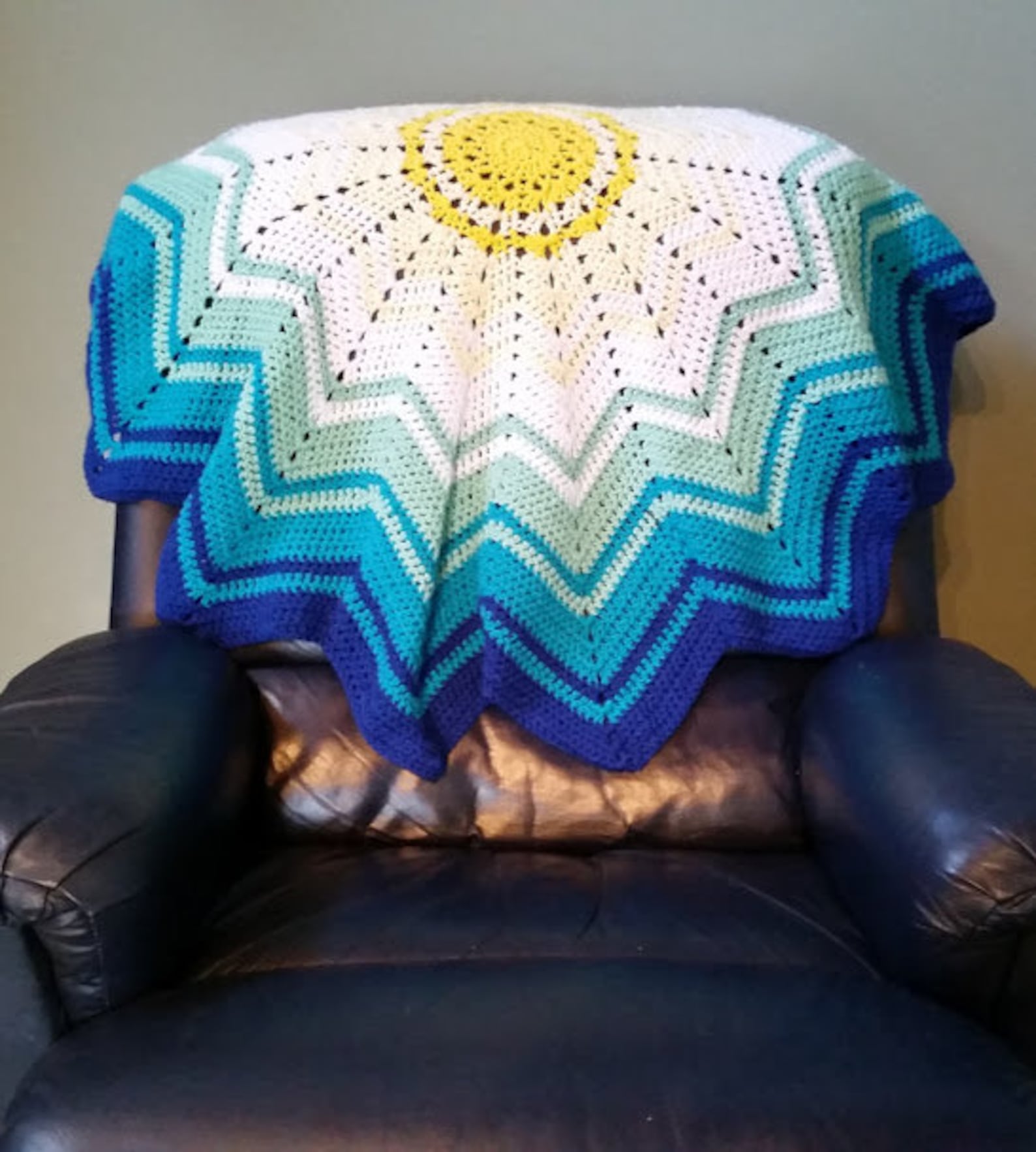 You Are My Sunshine Blanket Crochet Pattern Sun Crochet Etsy