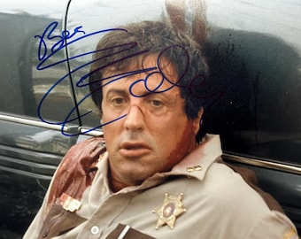 シルベスター・スタローン＆ドルフ・ラングレン 直筆サイン入り 16x20