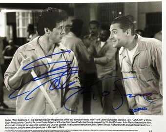 シルベスター・スタローン 直筆サイン入り写真 - ロッキー3 - 11x14