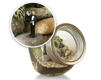 At your service - Storyplanter - terrarium - miniwereld - miniatuur landschap