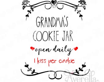 Download Cookie Jars Svg Etsy