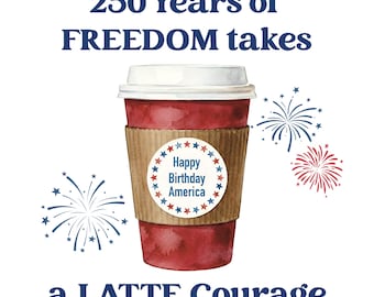 250 años de libertad PNG América 250 / Descarga digital