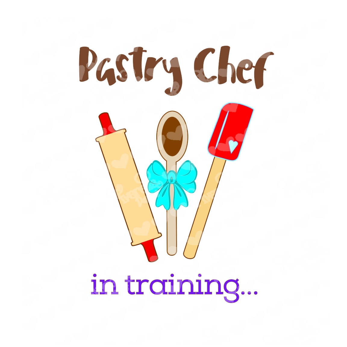 Craft Supplies & Tools Kits & How To Pastry Chef in Training SVG