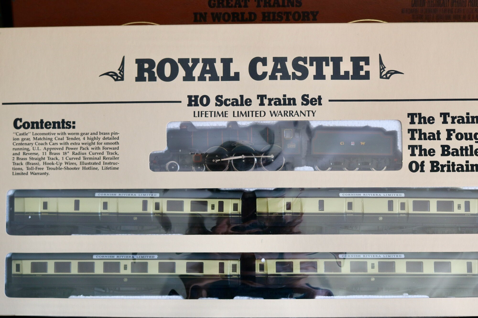 castle train set