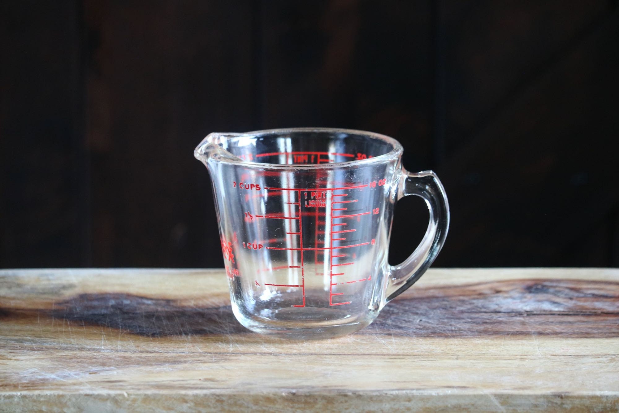 Vintage Pyrex measuring cup 2 cup liquid measure cup – Ma and Pa's Attic ®