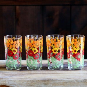 Twisted Drinking Glasses - Vintage Drinking Glasses – Our Dining Table