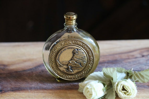 Vintage Glass Perfume Bottle, Bougie Vanity Decor… - image 1