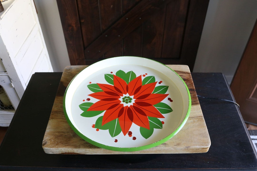 Tray Poinsettia main image 1