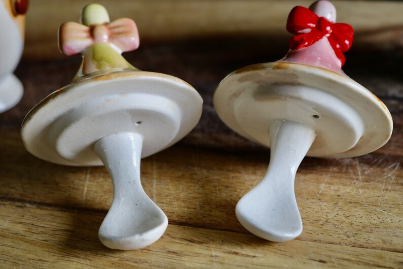 Commodore Condiments Vintage Kitschy Commodore Condiment Pots, Retro Kitchenalia, Nice Girl ...