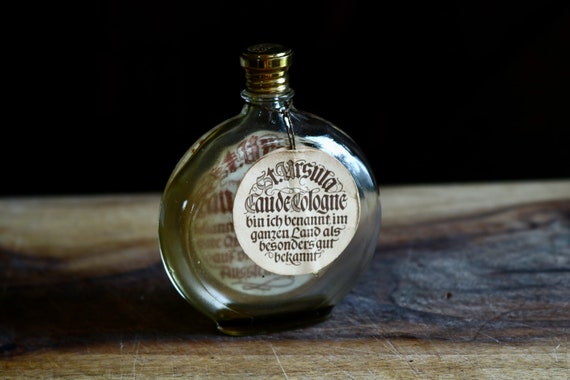 Vintage Glass Perfume Bottle, Bougie Vanity Decor… - image 4