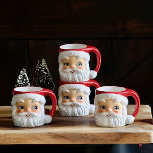 Lefton Santa Mug - Etsy