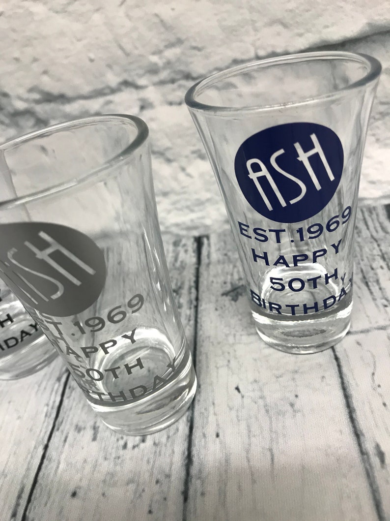 Personalised Shot Glass Perfect Special Keepsake gift or Etsy