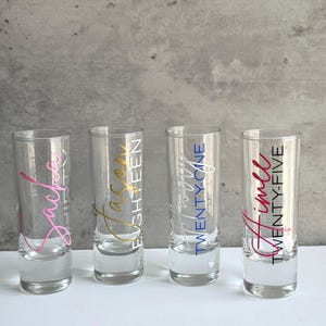 Personalised Birthday Gift Box with Shot Glass & Keyring Hip Flask, 18th, 21st, 30th Keepsake image 6