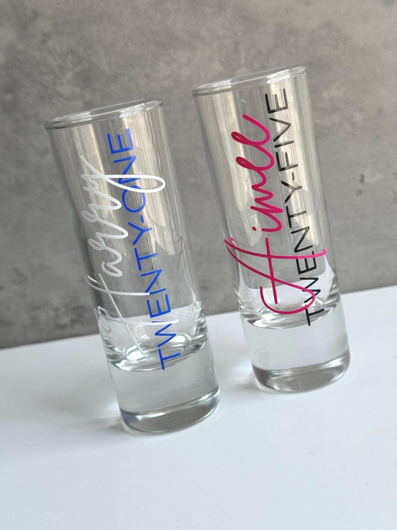 Personalised Birthday Gift Box with Shot Glass & Keyring Hip Flask, 18th, 21st, 30th Keepsake image 5