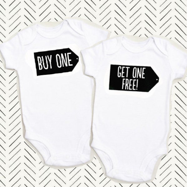 Going Home Outfit Twins, Buy One Get One Free Onesie, Worth Every Penny, IVF Onesie, IVF Baby, Funny Baby Onesie, Cute Onesies