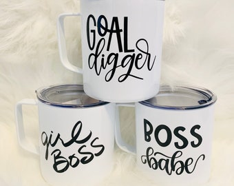 Boss Babe Mug Collection | Coffee Mug | Great Idea for Birthday Gift | Boss Babe | Women Empowerment| Women Boss Drinkware