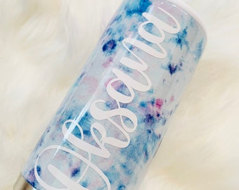 Personalized Skinny Can Cooler: Insulated Stainless Steel Beverage Holder