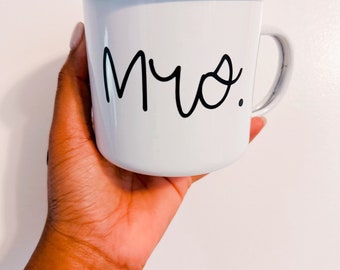 Mrs Enamel Mug