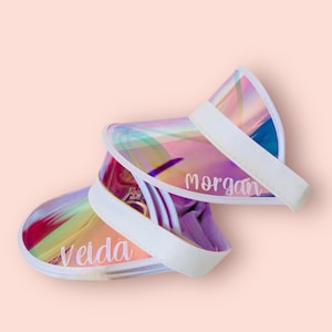 Bachelorette Visors Bride Visor Bachelorette Party Sun Visors Retro Beach Bachelorette Gifts Pool Party Bachelorette Party Favors