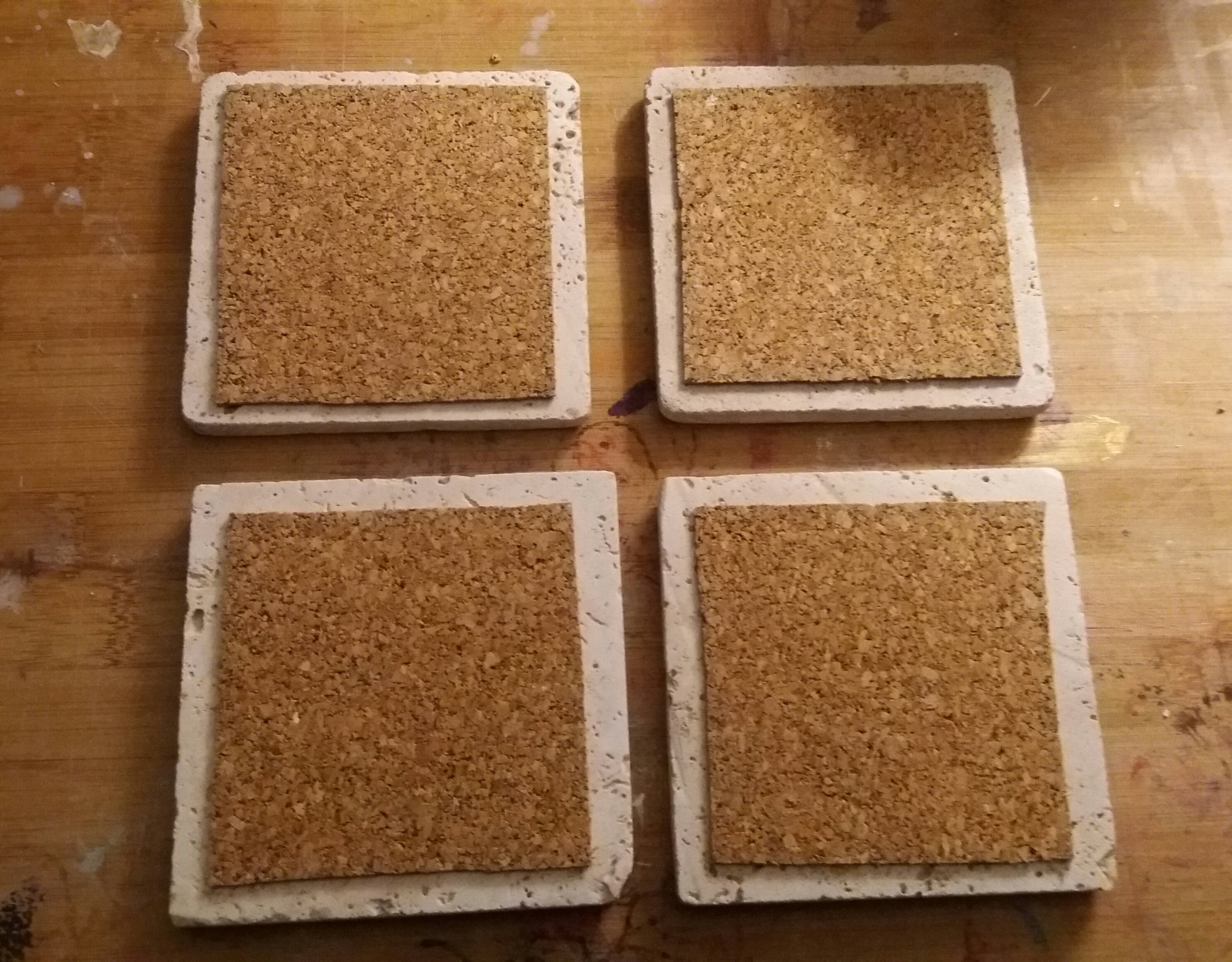 Jamaican themed stone tile coasters hand painted Travertine Etsy