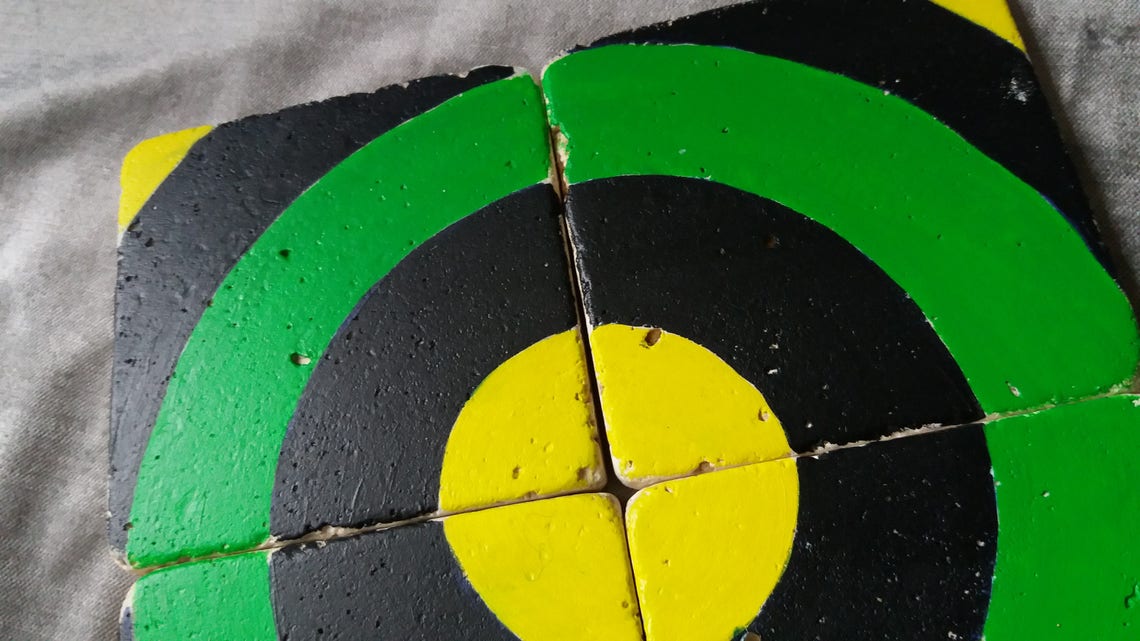 Jamaican themed stone tile coasters hand painted Travertine Etsy