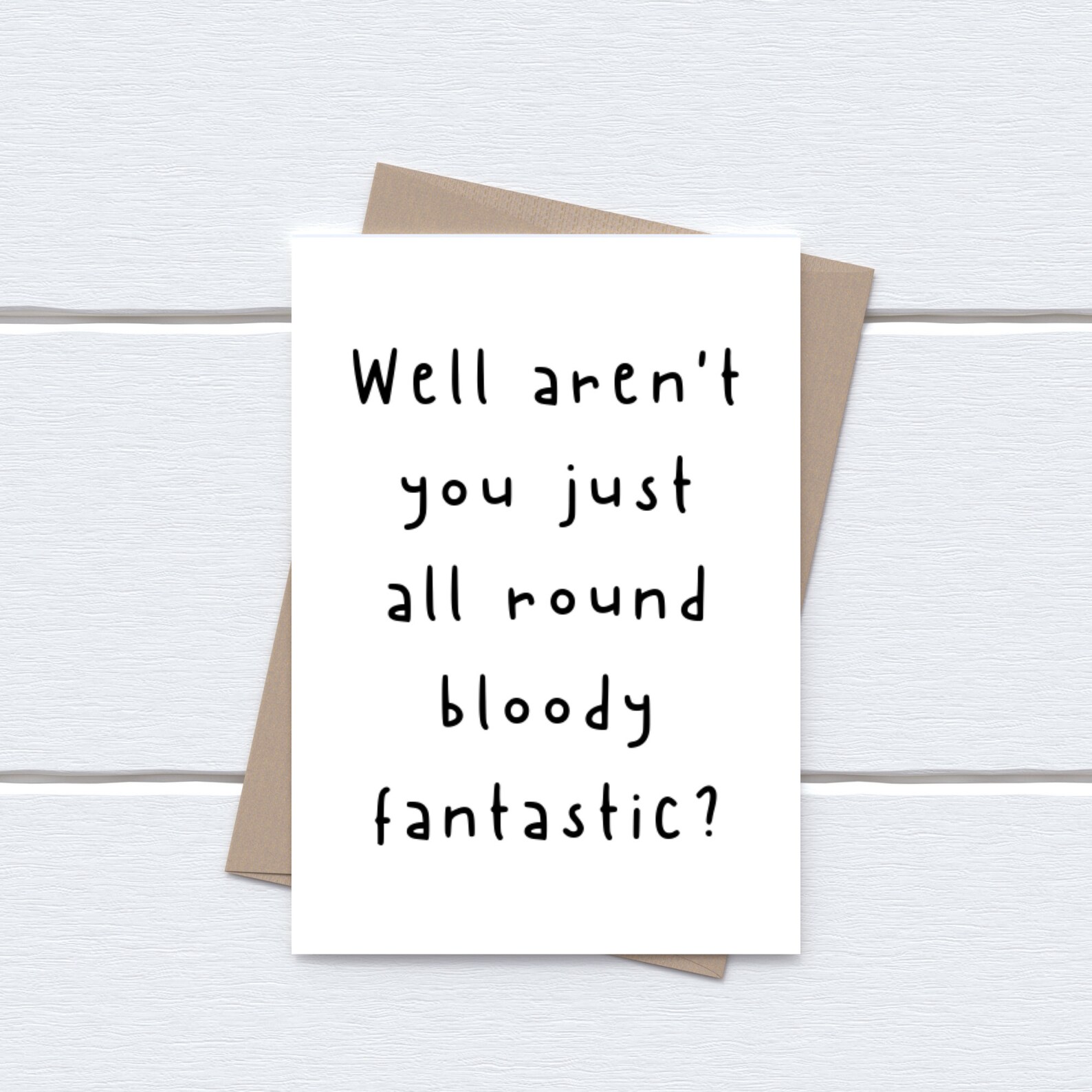 Funny Thank You Card Funny Congratulations Card Sarcastic Etsy