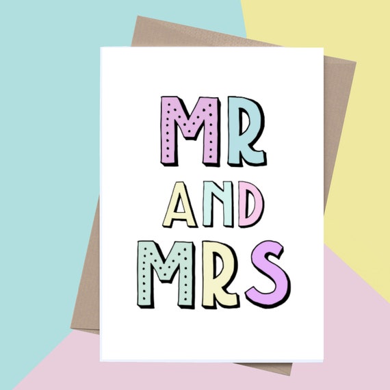 Wedding Card Quote Wedding Card Funny Engagement Card Mr Etsy