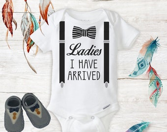 baby bodysuit with bow tie