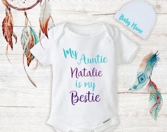 My First Summer Time Infant Baby Girl Clothes Onesies Hat Beanie Shower Gift Set