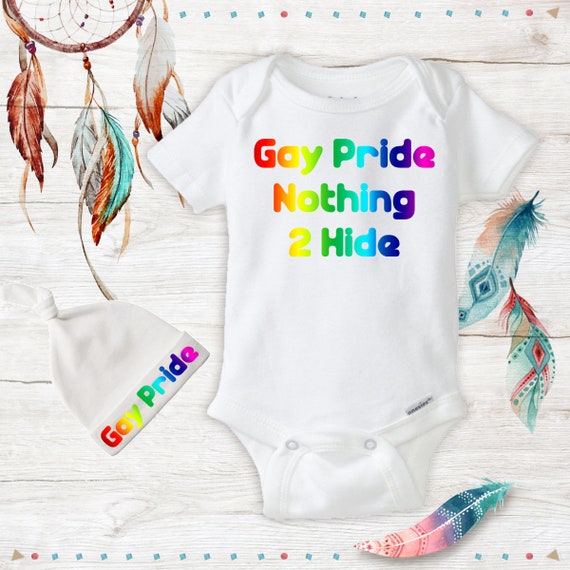 pride baby onesie