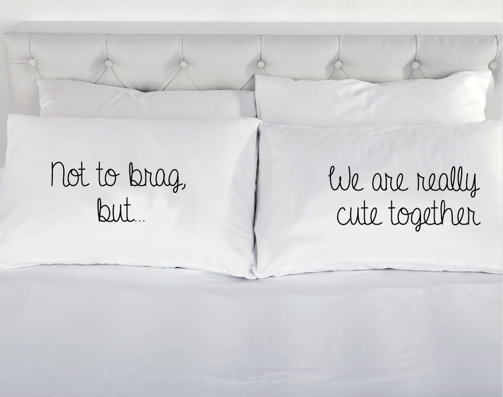 funny couples pillowcases