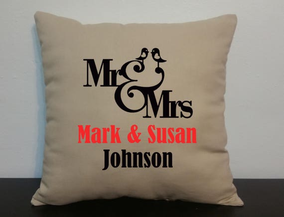 personalized throw pillows gifts