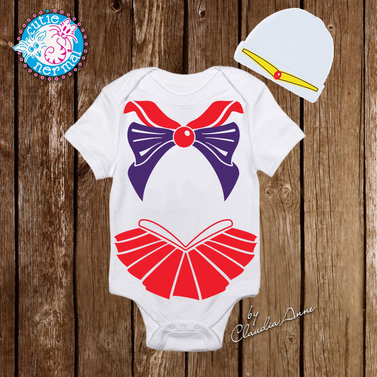 sailor moon baby clothes