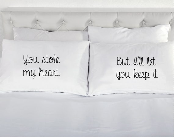 funny couples pillowcases