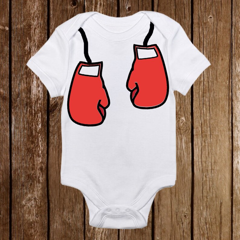 Adorable Halloween Boxer Boxing Gloves Costume Onesie Funny Etsy