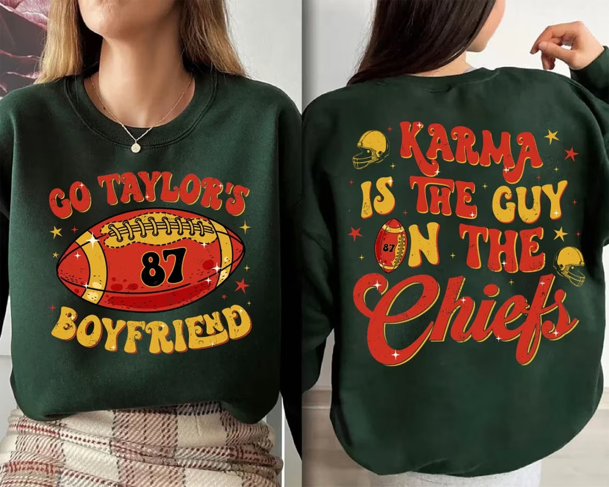 Discover Go Taylor's Boyfriend Sweatshirt, Travis Kelce Hoodies, Taylor Football, Game Day Sweater, Funny Football Sweatshirt, Football Fan Gift Tee