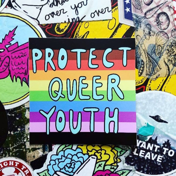 Protect Queer Youth Sticker