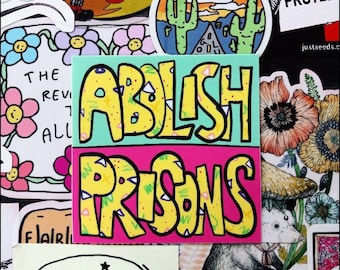 Abolish Prisons Sticker