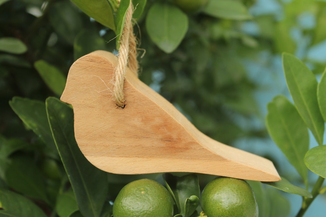 Bird Ornament Bird Wood Home Decor Garden Decor Etsy