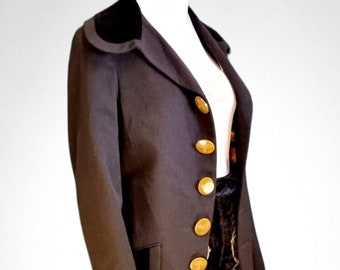 Vivienne Westwood Fall 1995 Ready to Wear Two Tone Tissavel Faux