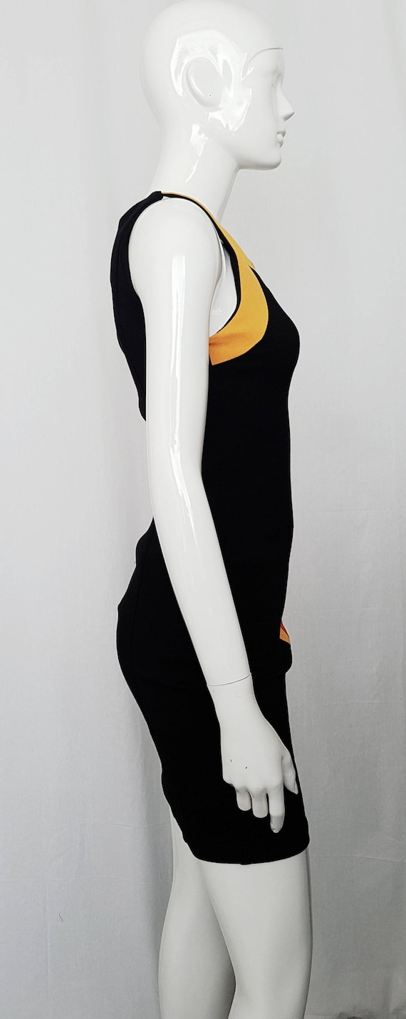 Vintage 90’s RINASCIMENTO ITALY  Body-Con Colour … - image 6