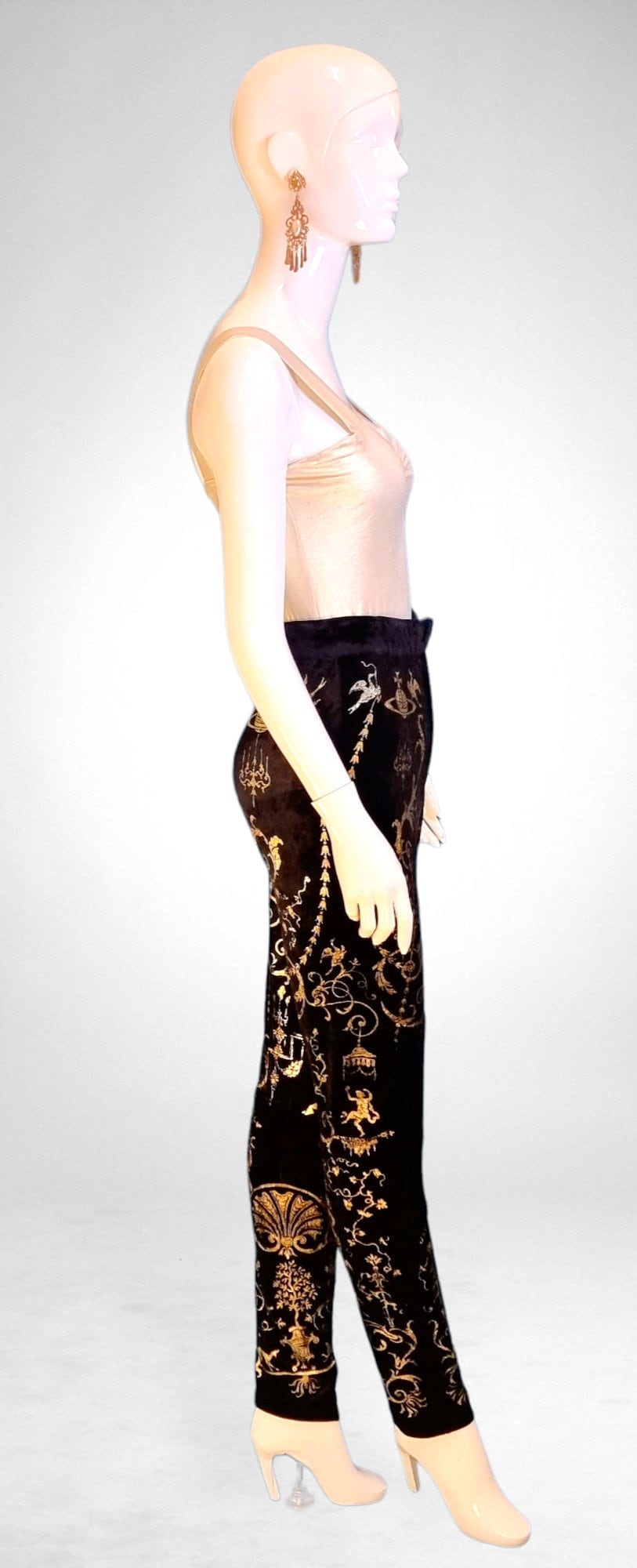Vtg 1990 Vivienne Westwood Iconic Portrait Collection Gold