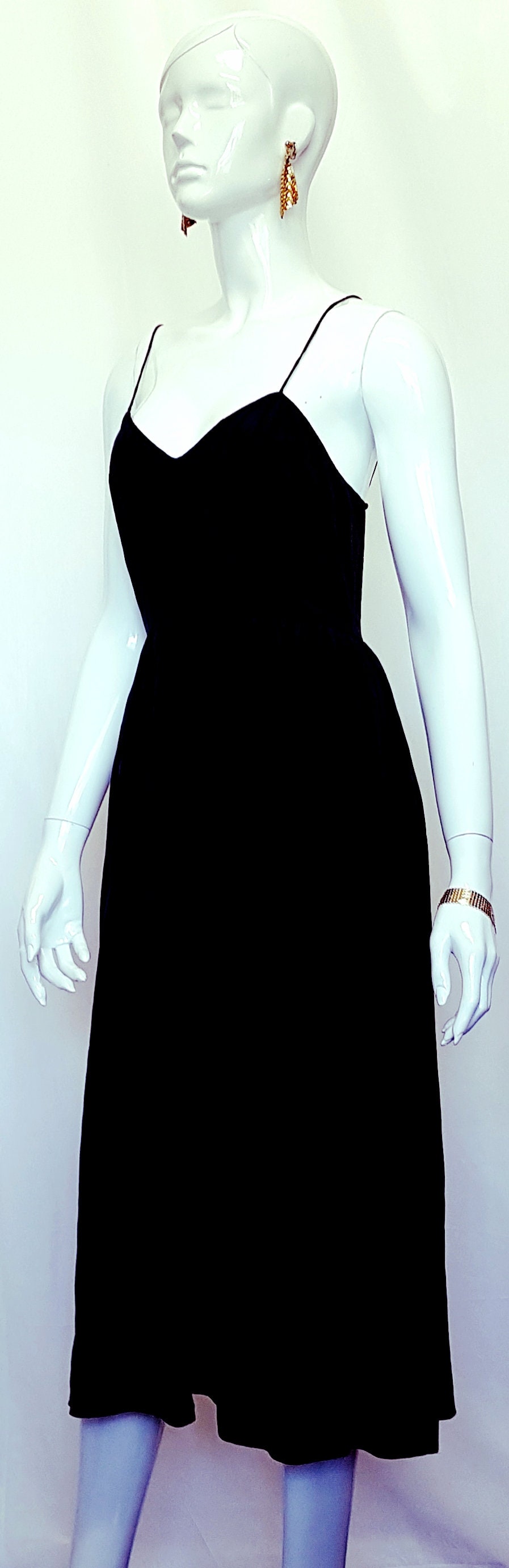 black dress string straps