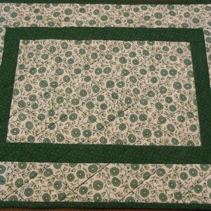 Blessed Greenery Quilted Placemat GFTOTP17080 main image 0