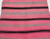 Moroccan handmade Rug - Berber Pink Handira